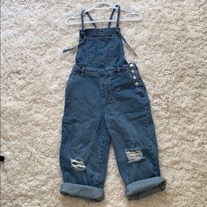 Jean overalls